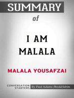 Summary of I Am Malala: How One Girl Stood Up for Education and Changed the World | Conversation Starters