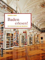 Baden erlesen!: Lieblingsplätze zum Entdecken