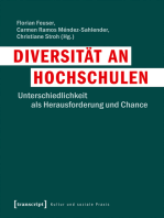 Diversität an Hochschulen: Unterschiedlichkeit als Herausforderung und Chance