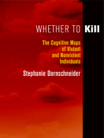 Whether to Kill: The Cognitive Maps of Violent and Nonviolent Individuals