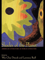 Shades of the Planet: American Literature as World Literature