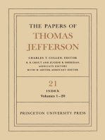 The Papers of Thomas Jefferson, Volume 21: Index, Vols. 1-20