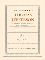 The Papers of Thomas Jefferson, Volume 34: 1 May to 31 July 1801