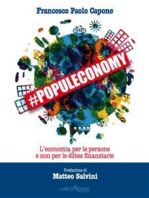 #Populeconomy: L’economia per le persone e non per le élites finanziarie