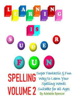 Learning is Super Fun Spelling