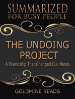 The Undoing Project - Summarized for Busy People