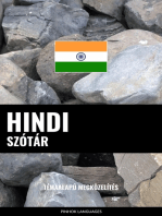 Hindi szótár: Témaalapú megközelítés