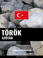 Török szótár: Témaalapú megközelítés