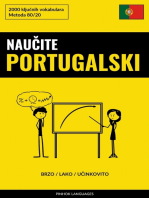 Naučite Portugalski - Brzo / Lako / Učinkovito: 2000 ključnih vokabulara