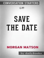 Save the Date: by Morgan Matson | Conversation Starters