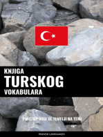 Knjiga turskog vokabulara: Pristup koji se temelji na temi