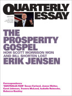 The Prosperity Gospel