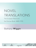 Novel Translations: The European Novel and the German Book, 1680–1730