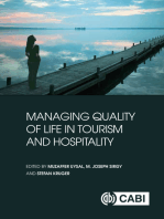 Managing Quality of Life in Tourism and Hospitality