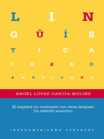 El español en contraste con otras lenguas: Un método enactivo