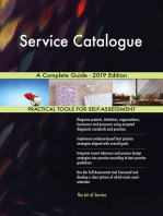 Service Catalogue A Complete Guide - 2019 Edition