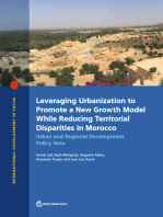 Leveraging Urbanization to Promote a New Growth Model While Reducing Territorial Disparities in Morocco: Urban and Regional Development Policy Note
