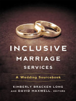 Inclusive Marriage Services: A Wedding Sourcebook