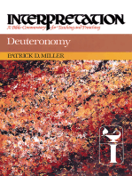 Deuteronomy: Interpretation: A Bible Commentary for Teaching and Preaching