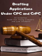 Drafting Applications Under CPC and CrPC: An Essential Guide for Young Lawyers and Law Students