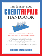 The Essential Credit Repair Handbook: A Quick and Handy Guide for Anyone Who Wants to Get and Stay Out of Debt