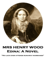 Edina: A Novel: “No luck ever attends runaway marriages”