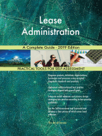 Lease Administration A Complete Guide - 2019 Edition