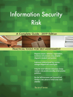 Information Security Risk A Complete Guide - 2019 Edition