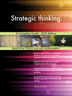 Strategic thinking A Complete Guide - 2019 Edition