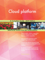 Cloud platform A Complete Guide - 2019 Edition