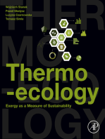 Thermo-ecology: Exergy as a Measure of Sustainability