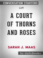 A Court of Thorns and Roses: by Sarah J. Maas | Conversation Starters