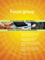 Focus group A Complete Guide - 2019 Edition