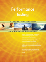 Performance testing A Complete Guide - 2019 Edition