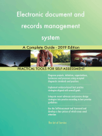 Electronic document and records management system A Complete Guide - 2019 Edition