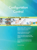 Configuration Control A Complete Guide - 2019 Edition
