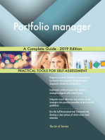 Portfolio manager A Complete Guide - 2019 Edition