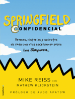 Springfield Confidencial: Bromas, historias y secretos de toda una vida escribiendo sobre Los Simpson