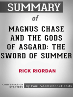 Summary of Magnus Chase and the Gods of Asgard: The Sword of Summer
