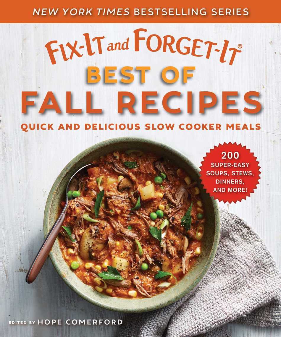 Read Fix It And Forget It Best Of Fall Recipes Online By Hope Comerford Books