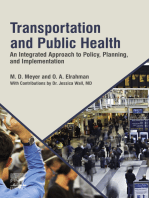 Transportation and Public Health: An Integrated Approach to Policy, Planning, and Implementation