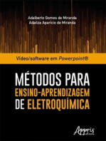 Vídeo/Software em Powerpoint®: Métodos Para Ensino-Aprendizagem de Eletroquímica