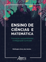 Ensino de Ciências e Matemática: Formação Socioambiental e Integração Curricular