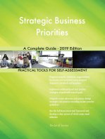Strategic Business Priorities A Complete Guide - 2019 Edition