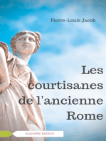 Les courtisanes de l'ancienne Rome: Corporation aristocratique ou inspiratrices avisées ?