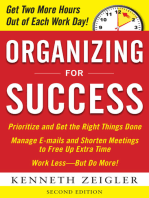 Organizing for Success, Second Edition