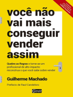 Você não vai mais conseguir vender assim