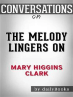 The Melody Lingers On: by Mary Higgins Clark | Conversation Starters