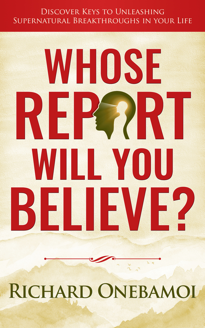 Whose report will you believe joshua kjv image