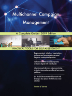 Multichannel Campaign Management A Complete Guide - 2019 Edition